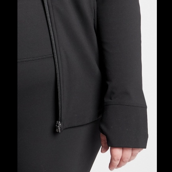 Athleta Jackets & Coats Nwt Athleta Salutation Jacket Black Poshmark